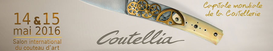 GDD répond présent au salon Coutellia de Thiers pour 2016 